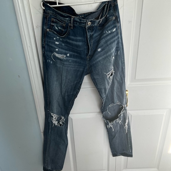 ALL AMERICAN EGALE JEANS SIZE 8 EXTRA-LONG - Picture 7 of 16